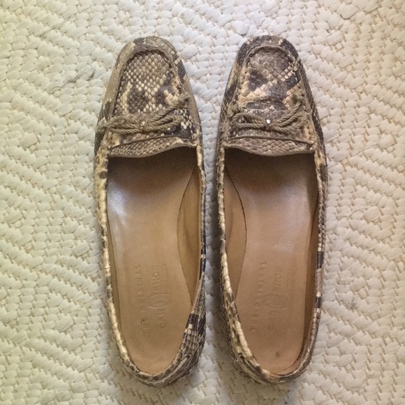 Original Car Shoe snake skin driving shoe by Prada - Picture 2 of 7